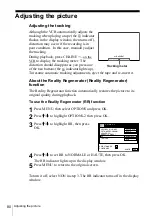 Preview for 80 page of Sony SLV-SE610B Operating Instructions Manual