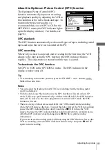 Preview for 81 page of Sony SLV-SE610B Operating Instructions Manual