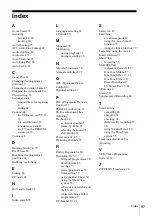 Preview for 97 page of Sony SLV-SE610B Operating Instructions Manual