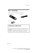 Preview for 10 page of Sony SLV-SE610G Operating Instructions Manual