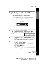 Preview for 21 page of Sony SLV-SE610G Operating Instructions Manual