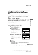 Preview for 67 page of Sony SLV-SE610G Operating Instructions Manual