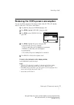 Preview for 75 page of Sony SLV-SE610G Operating Instructions Manual