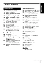 Preview for 3 page of Sony SLV-SE610K Operating Instructions Manual