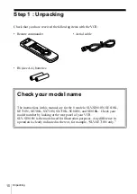 Preview for 10 page of Sony SLV-SE610K Operating Instructions Manual