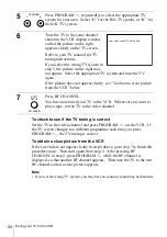 Preview for 20 page of Sony SLV-SE610K Operating Instructions Manual