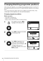 Preview for 34 page of Sony SLV-SE610K Operating Instructions Manual