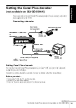 Preview for 39 page of Sony SLV-SE610K Operating Instructions Manual