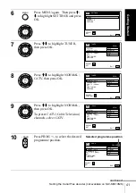 Preview for 41 page of Sony SLV-SE610K Operating Instructions Manual