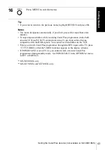 Preview for 43 page of Sony SLV-SE610K Operating Instructions Manual