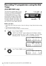 Preview for 50 page of Sony SLV-SE610K Operating Instructions Manual