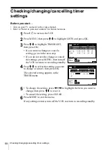 Preview for 68 page of Sony SLV-SE610K Operating Instructions Manual