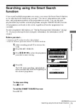 Preview for 73 page of Sony SLV-SE610K Operating Instructions Manual