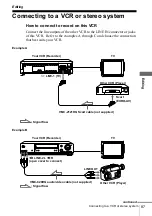 Preview for 87 page of Sony SLV-SE610K Operating Instructions Manual