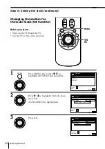 Предварительный просмотр 22 страницы Sony SLV-SE70NP1, SLV-SE70NP2, SLV- Operating Instructions Manual