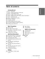 Preview for 3 page of Sony SLV-SE850G Operating Instructions Manual