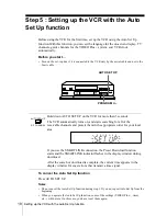 Preview for 18 page of Sony SLV-SE850G Operating Instructions Manual