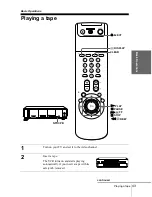 Preview for 43 page of Sony SLV-SE850G Operating Instructions Manual