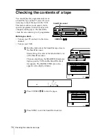 Preview for 78 page of Sony SLV-SF900G Operating Instructions Manual