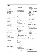 Preview for 110 page of Sony SLV-SF900G Operating Instructions Manual