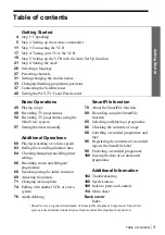 Preview for 3 page of Sony SLV-SF99EN Operating Instructions Manual