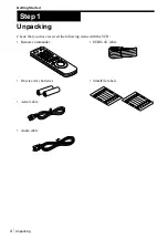 Preview for 4 page of Sony SLV-SF99EN Operating Instructions Manual