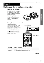 Preview for 5 page of Sony SLV-SF99EN Operating Instructions Manual