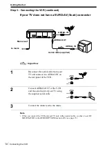 Preview for 14 page of Sony SLV-SF99EN Operating Instructions Manual