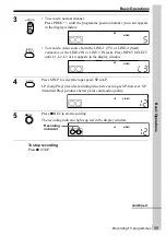 Preview for 49 page of Sony SLV-SF99EN Operating Instructions Manual