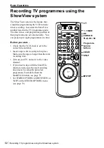 Preview for 52 page of Sony SLV-SF99EN Operating Instructions Manual