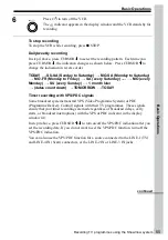 Preview for 55 page of Sony SLV-SF99EN Operating Instructions Manual