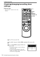 Preview for 64 page of Sony SLV-SF99EN Operating Instructions Manual