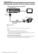 Preview for 74 page of Sony SLV-SF99EN Operating Instructions Manual