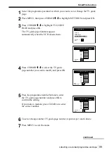 Preview for 89 page of Sony SLV-SF99EN Operating Instructions Manual