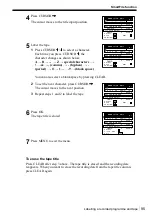 Preview for 95 page of Sony SLV-SF99EN Operating Instructions Manual