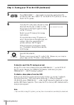 Preview for 12 page of Sony SLV-SX40EG Operating Instructions Manual