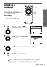 Preview for 17 page of Sony SLV-SX40EG Operating Instructions Manual