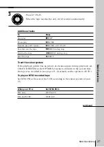 Preview for 27 page of Sony SLV-SX40EG Operating Instructions Manual