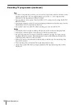 Preview for 32 page of Sony SLV-SX40EG Operating Instructions Manual