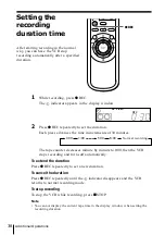 Preview for 38 page of Sony SLV-SX40EG Operating Instructions Manual