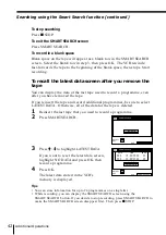 Preview for 42 page of Sony SLV-SX40EG Operating Instructions Manual