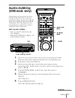 Предварительный просмотр 58 страницы Sony SLV-T2000AS Operating Instructions Manual