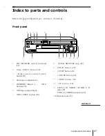 Предварительный просмотр 68 страницы Sony SLV-T2000AS Operating Instructions Manual