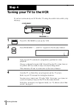 Предварительный просмотр 8 страницы Sony SLV-X815ME Operating Instructions Manual