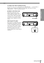 Предварительный просмотр 9 страницы Sony SLV-X815ME Operating Instructions Manual