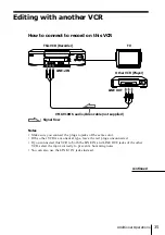 Предварительный просмотр 35 страницы Sony SLV-X815ME Operating Instructions Manual