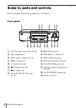 Предварительный просмотр 40 страницы Sony SLV-X815ME Operating Instructions Manual