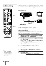 Preview for 47 page of Sony SLV-X821MK2 Instruction & Operation Manual