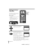 Preview for 36 page of Sony SLV-X827MN Operating Instructions Manual