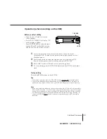 Preview for 49 page of Sony SLV-X827MN Operating Instructions Manual